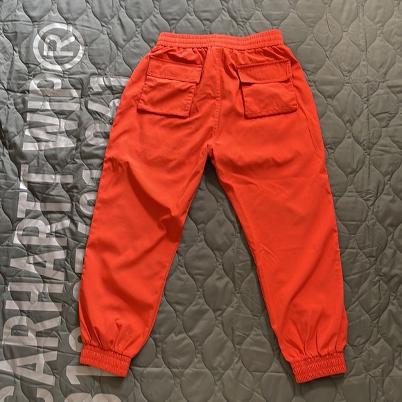 Men’s Orange Cargo/Parachute Pants - Size 30 - Picture 2 of 4